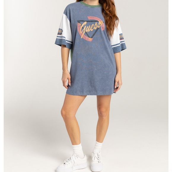 GUESS womens T shirt Dress - Picture 5 of 5